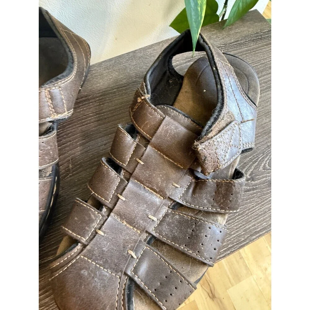 Croft & Barrow Brown Fisherman Sandals – Men’s Size 8